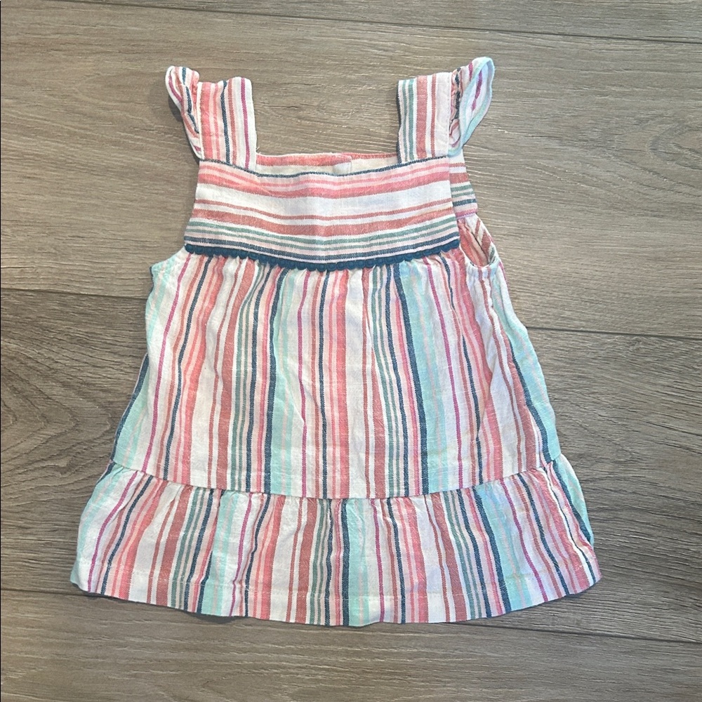 Carter's Multicolor Striped Top or‎ Dress Size 24 months